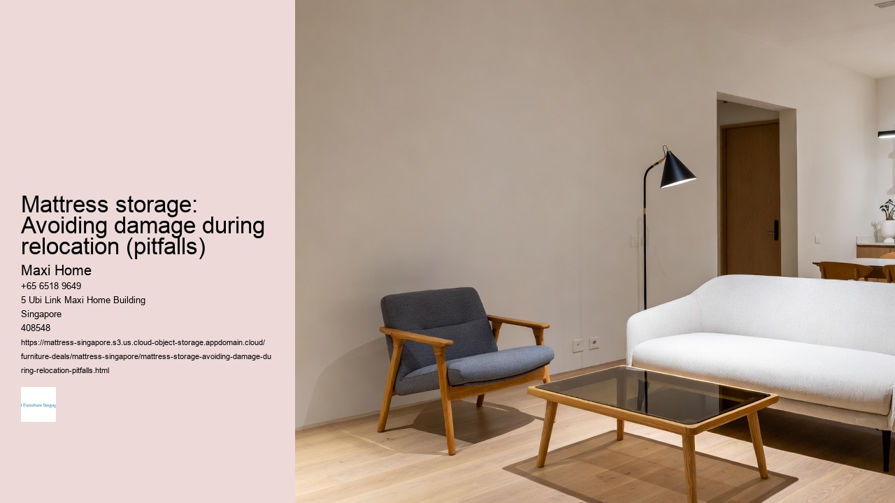 Mattress storage: Avoiding damage during relocation (pitfalls)