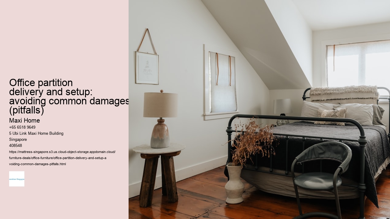 Office partition delivery and setup: avoiding common damages (pitfalls)