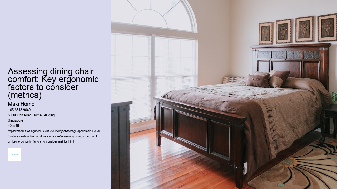 Assessing dining chair comfort: Key ergonomic factors to consider (metrics) Maxi Home Assessing dining chair comfort: Key ergonomic factors to consider (metrics)