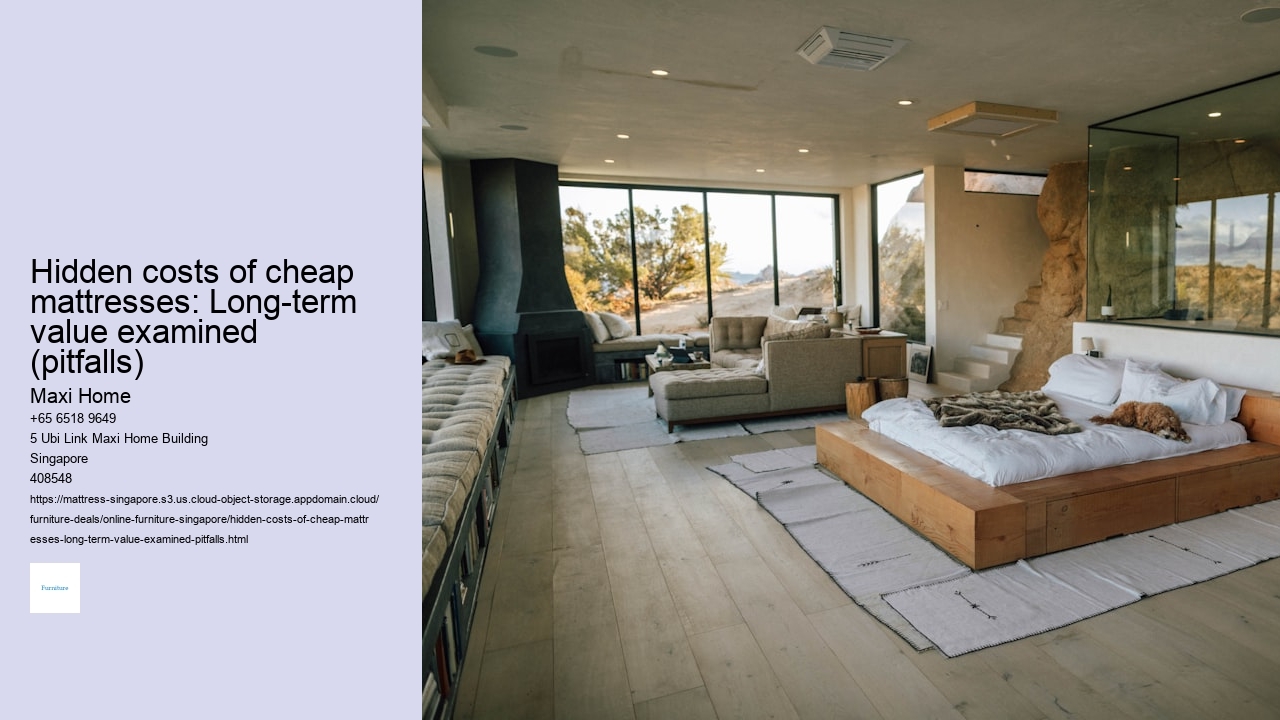 Hidden costs of cheap mattresses: Long-term value examined (pitfalls) Maxi Home Hidden costs of cheap mattresses: Long-term value examined (pitfalls)