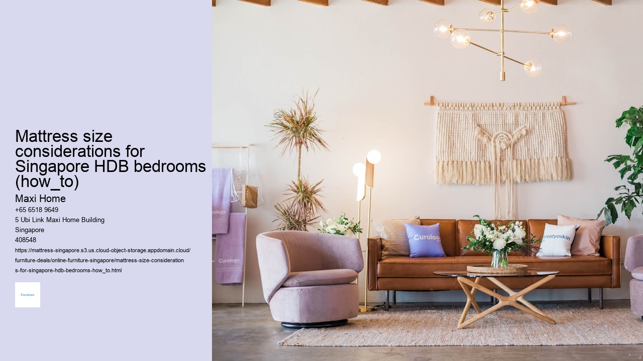 Mattress size considerations for Singapore HDB bedrooms (how_to) Maxi Home Mattress size considerations for Singapore HDB bedrooms (how_to)