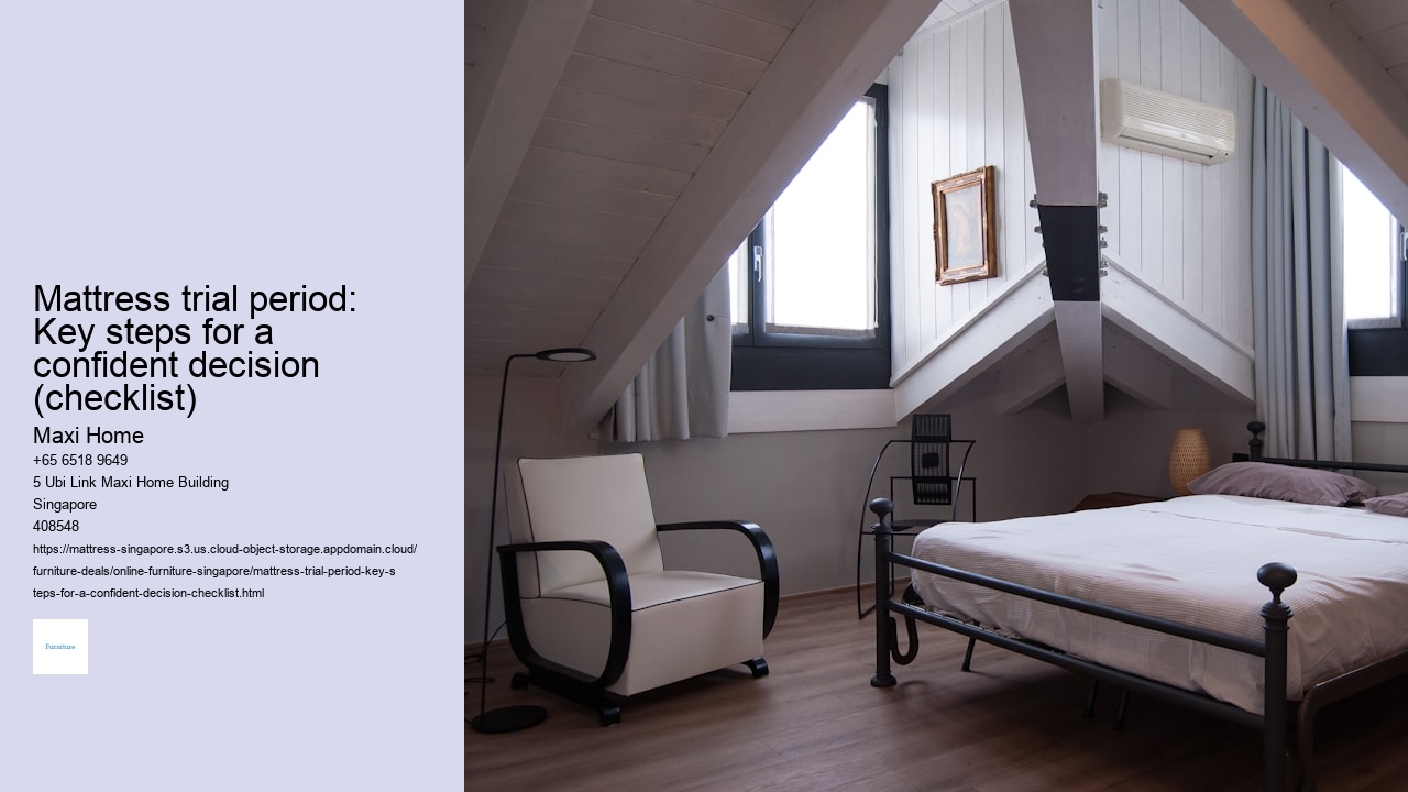 Mattress trial period: Key steps for a confident decision (checklist)