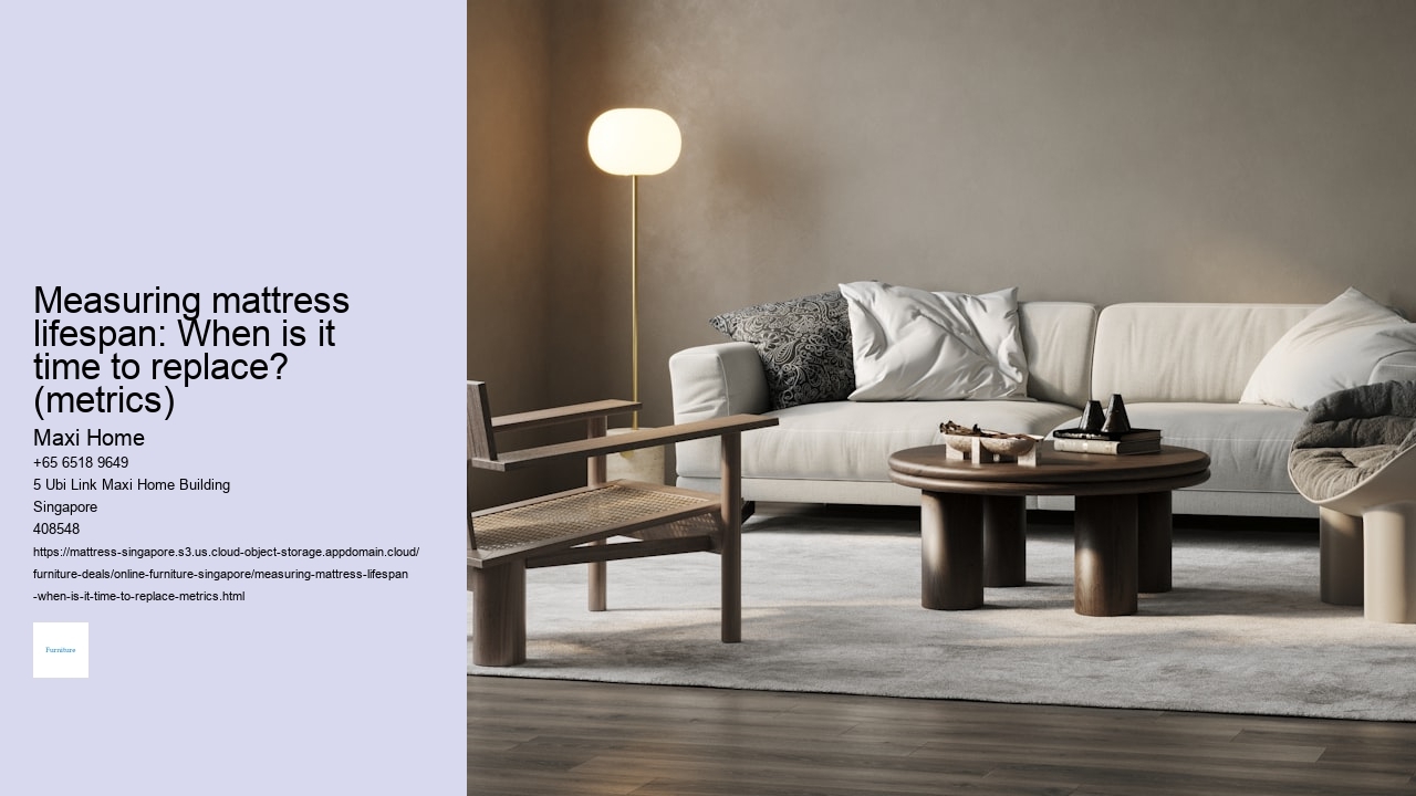 Measuring mattress lifespan: When is it time to replace? (metrics)