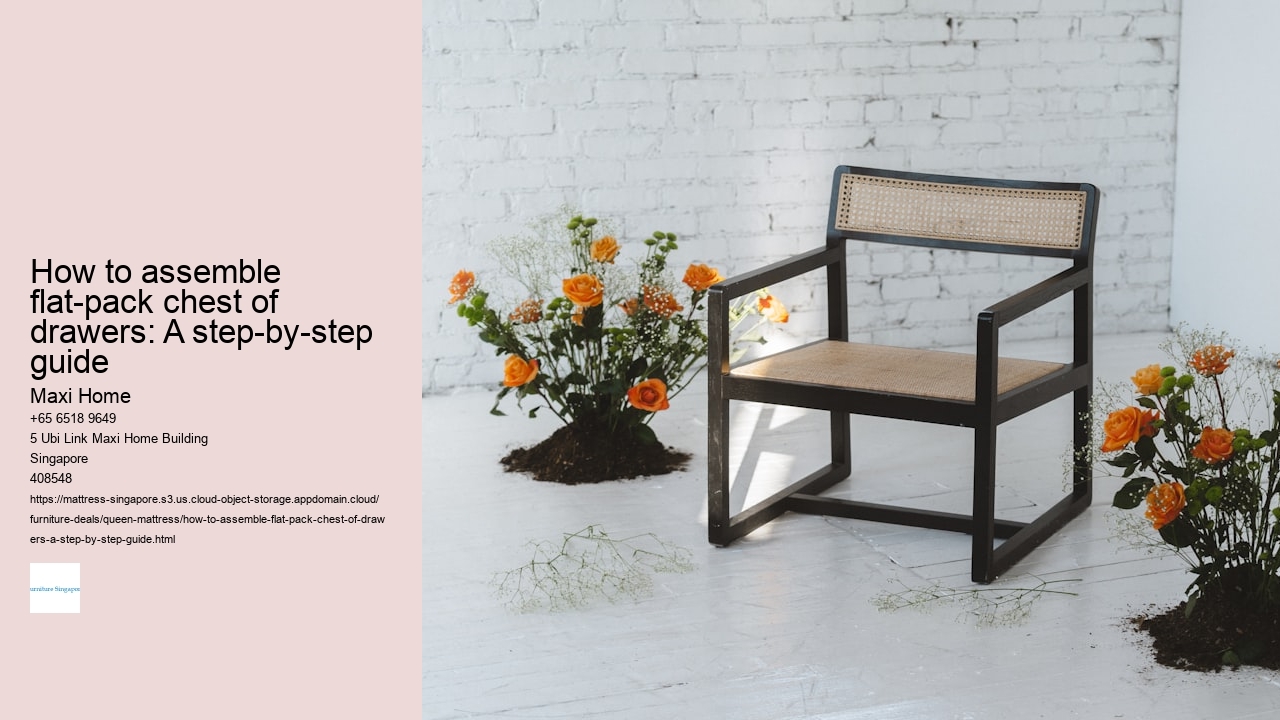 How to assemble flat-pack chest of drawers: A step-by-step guide