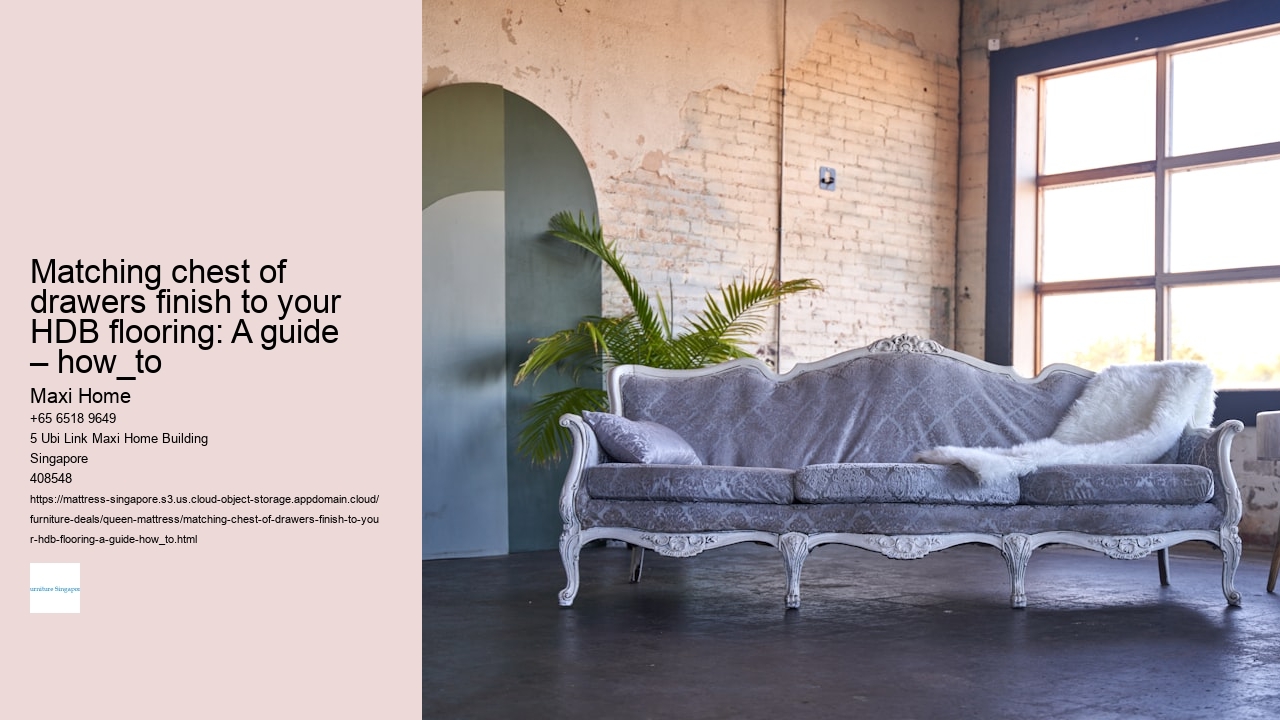 Matching chest of drawers finish to your HDB flooring: A guide – how_to