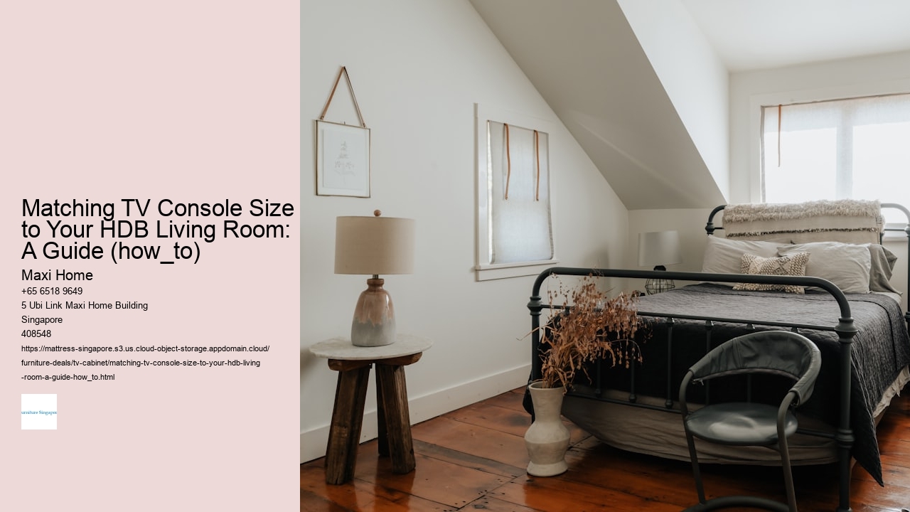 Matching TV Console Size to Your HDB Living Room: A Guide (how_to)