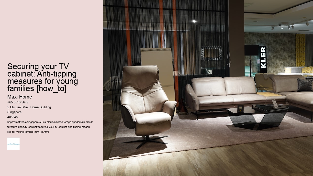 Securing your TV cabinet: Anti-tipping measures for young families [how_to]