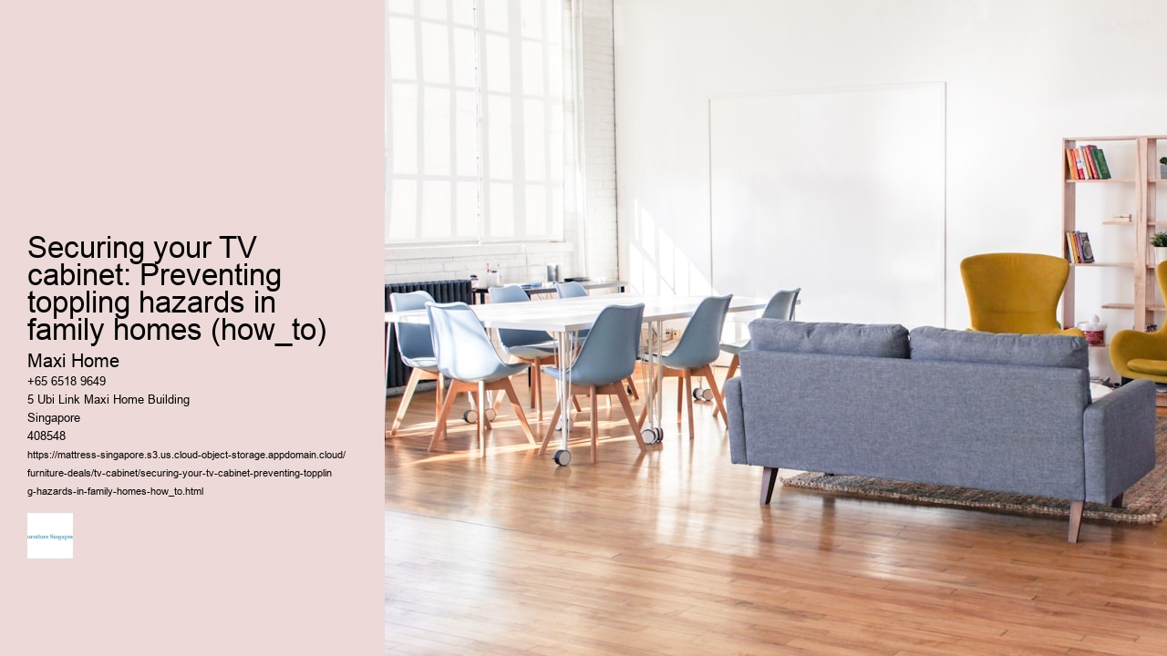 Securing your TV cabinet: Preventing toppling hazards in family homes (how_to)