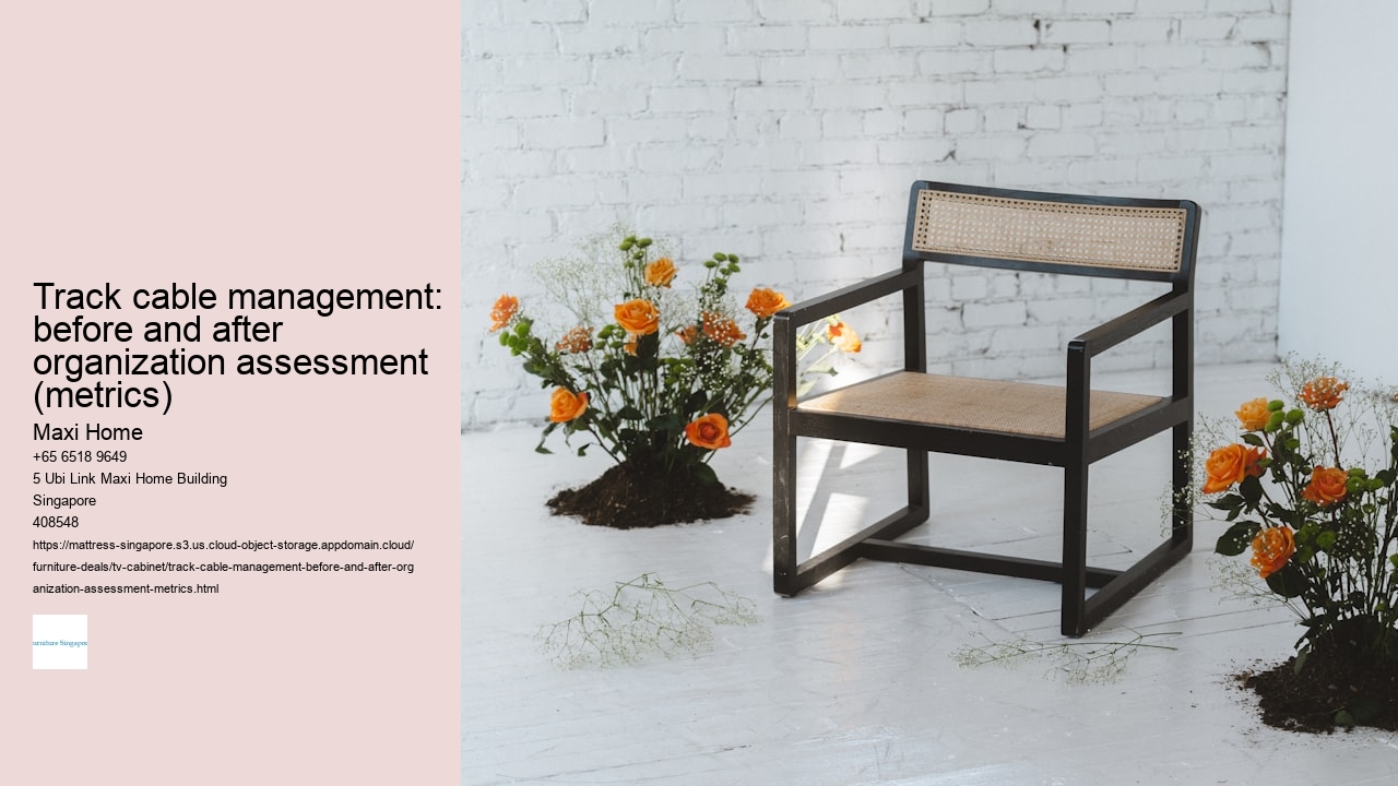 Track cable management: before and after organization assessment (metrics) Maxi Home Track cable management: before and after organization assessment (metrics)